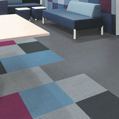 Tấm thảm mô-đun sợi nylon Tấm thảm trải sàn thương mại