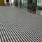 Thảm thảm nhựa nhôm 10mm có thể tùy chỉnh với vật liệu chèn chải nylon