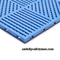 3800g / m2 25cm * 25cm PVC Sàn lồng vào nhau Thảm thoát nước mô-đun chống trượt