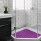 PVC rỗng Đệm hình ống phòng tắm Thảm sàn chống trượt cho người cao tuổi 1.2CM