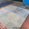 Tấm thảm mô-đun hình vuông sân bay PVC Bitum Backed